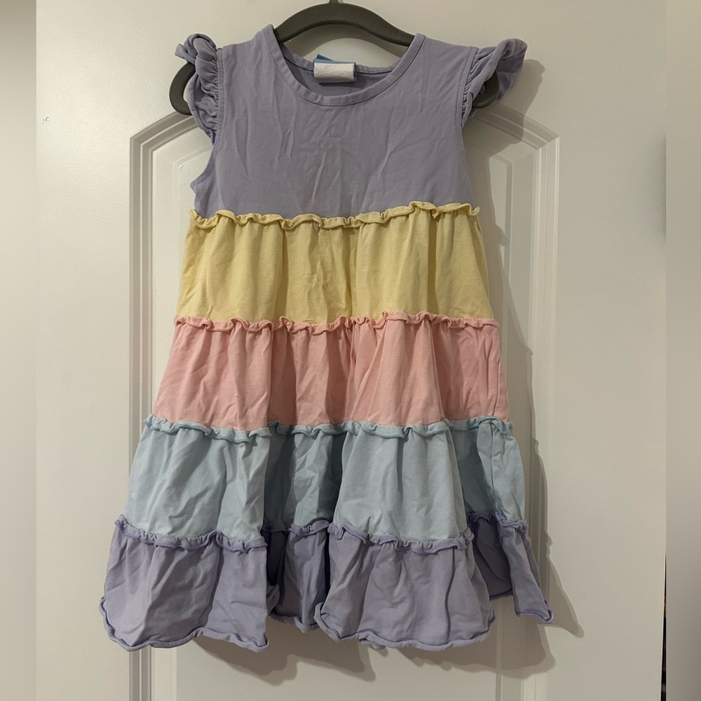 Three Sisters 2T Color Block Dress